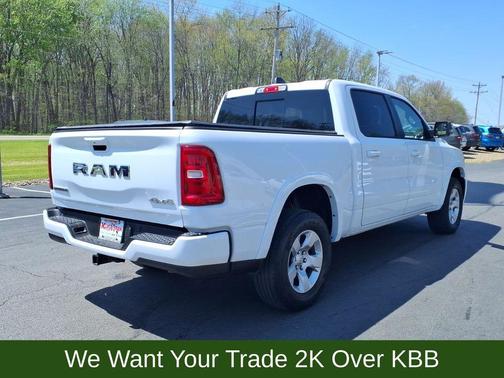 Bright White Clearcoat 2025 RAM 1500 Big Horn/Lone Star