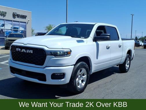 Bright White Clearcoat 2025 RAM 1500 Big Horn/Lone Star