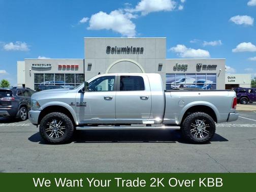 Bright Silver Clearcoat Metallic 2017 RAM 2500 Longhorn