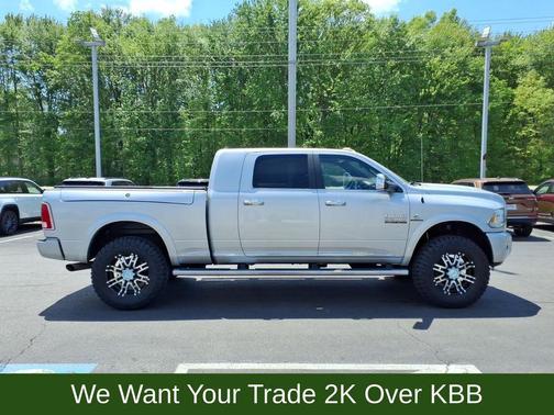 Bright Silver Clearcoat Metallic 2017 RAM 2500 Longhorn