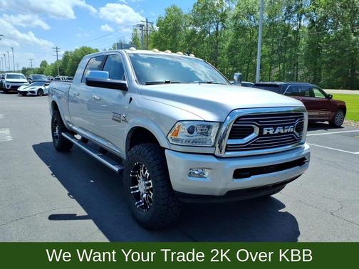 Bright Silver Clearcoat Metallic 2017 RAM 2500 Longhorn