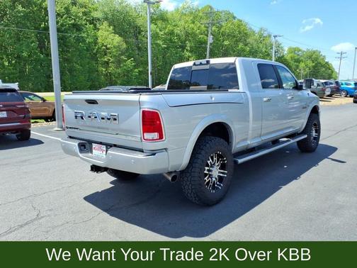 Bright Silver Clearcoat Metallic 2017 RAM 2500 Longhorn