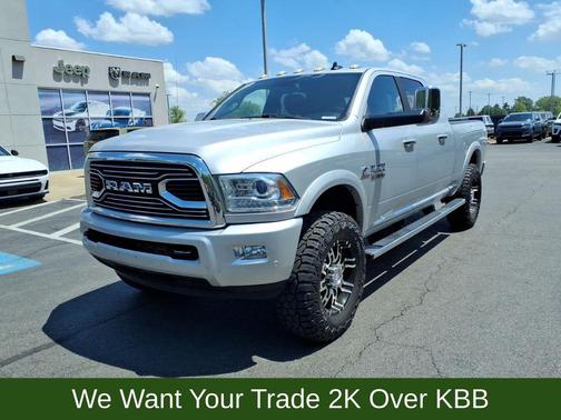 Bright Silver Clearcoat Metallic 2017 RAM 2500 Longhorn