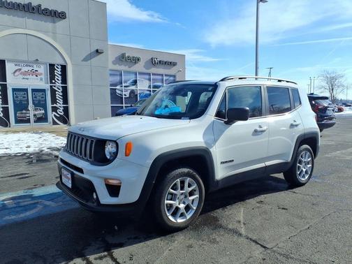 Alpine White Clearcoat 2023 Jeep Renegade Latitude