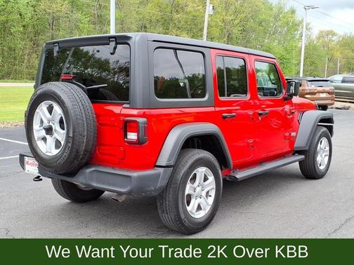 Firecracker Red Clearcoat 2021 Jeep Wrangler Unlimited Sport