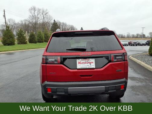 Red 2026 Jeep Cherokee Overland