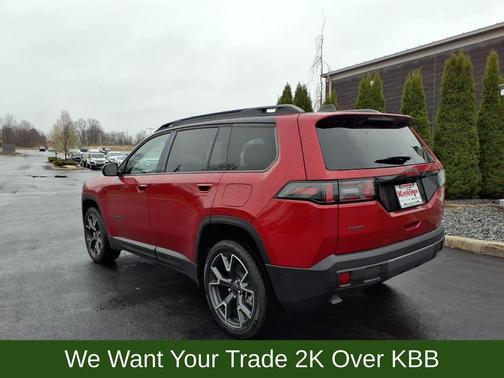 Red 2026 Jeep Cherokee Overland