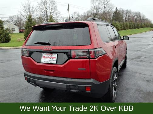 Red 2026 Jeep Cherokee Overland