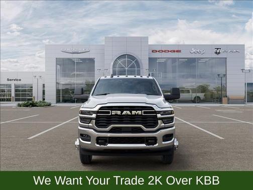 Bright White Clearcoat 2026 RAM 3500 Tradesman