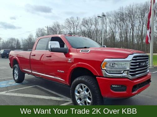 Flame Red Clearcoat 2024 RAM 3500 Longhorn