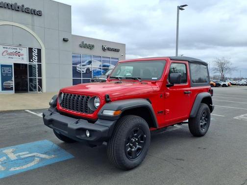 Firecracker Red Clearcoat 2026 Jeep Wrangler Sport