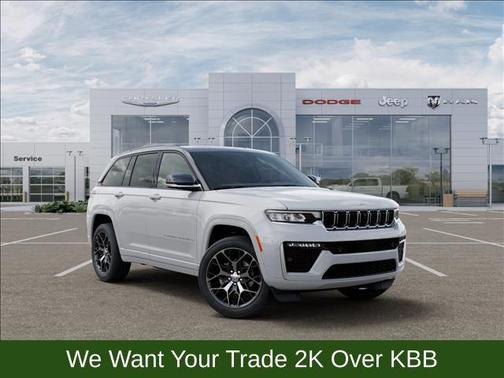 Bright White Clearcoat 2026 Jeep Grand Cherokee Summit