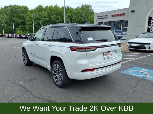 Bright White Clearcoat 2026 Jeep Grand Cherokee Summit