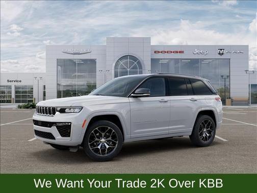 Bright White Clearcoat 2026 Jeep Grand Cherokee Summit