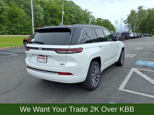 Bright White Clearcoat 2026 Jeep Grand Cherokee Summit