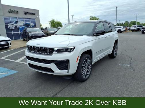 Bright White Clearcoat 2026 Jeep Grand Cherokee Summit