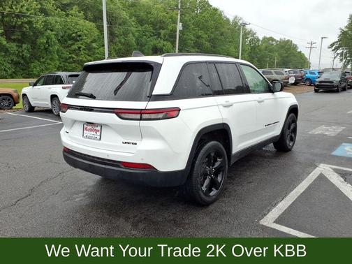 Bright White Clearcoat 2023 Jeep Grand Cherokee Limited