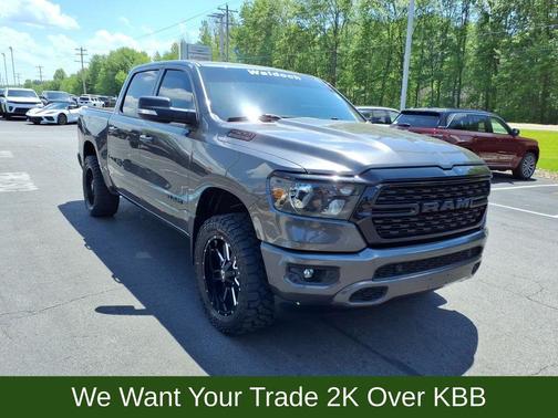Granite Crystal Clearcoat Metallic 2022 RAM 1500 Big Horn