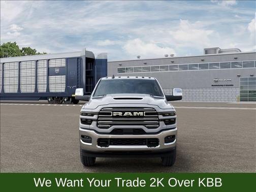 Bright White Clearcoat 2025 RAM 2500 Laramie