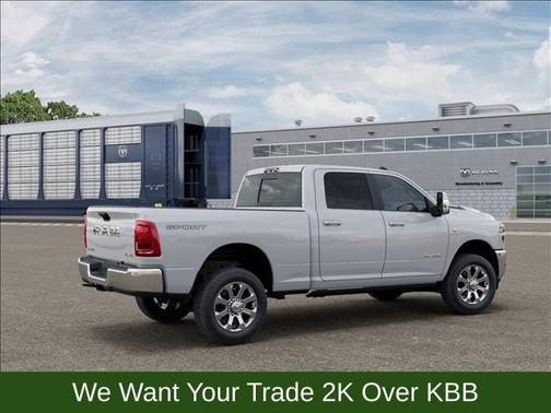 Bright White Clearcoat 2025 RAM 2500 Laramie