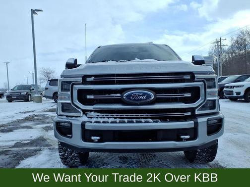 Iconic Silver Metallic 2022 Ford F-250 Platinum