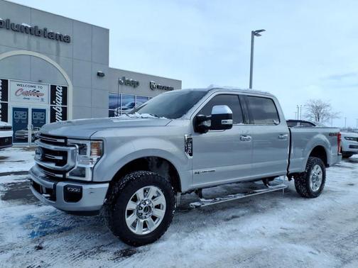 Iconic Silver Metallic 2022 Ford F-250 Platinum