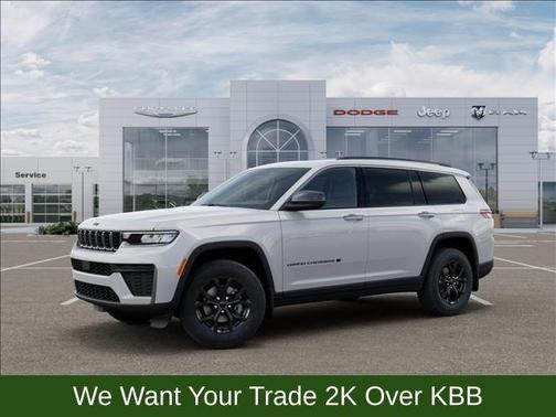 Bright White Clearcoat 2026 Jeep Grand Cherokee L Laredo