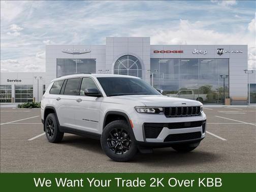 Bright White Clearcoat 2026 Jeep Grand Cherokee L Laredo