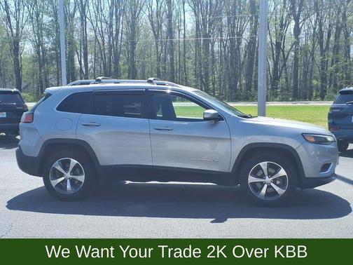 Billet Silver Metallic Clearcoat 2019 Jeep Cherokee Limited