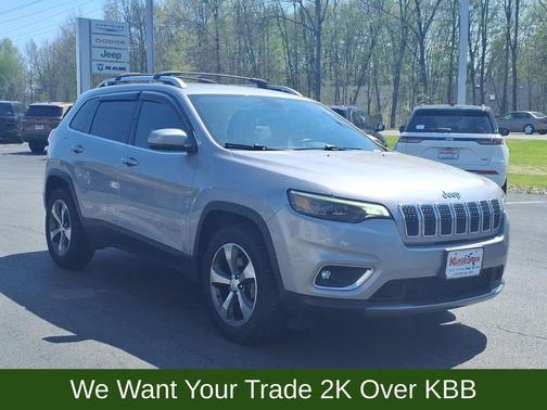 Billet Silver Metallic Clearcoat 2019 Jeep Cherokee Limited