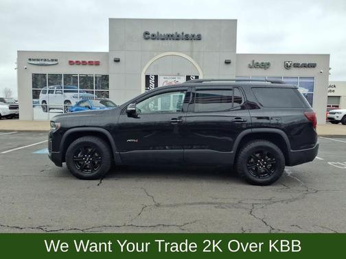 Ebony Twilight Metallic 2023 GMC Acadia AT4