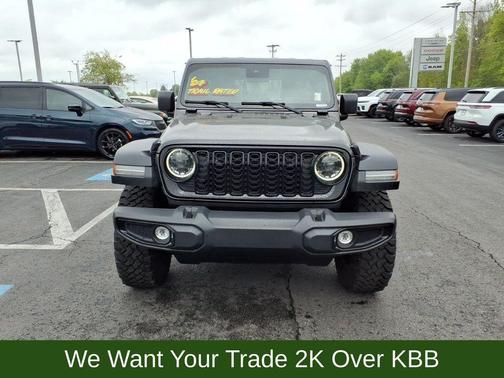 Granite Crystal Clearcoat Metallic 2024 Jeep Wrangler Sport