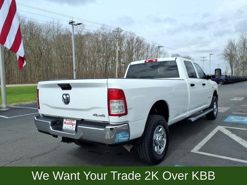 Bright White Clearcoat 2022 RAM 2500 Tradesman