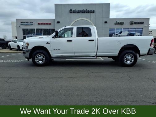 Bright White Clearcoat 2022 RAM 2500 Tradesman