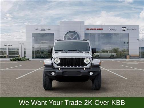 Bright White Clearcoat 2026 Jeep Wrangler Sport