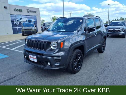 Graphite Gray 2023 Jeep Renegade Altitude