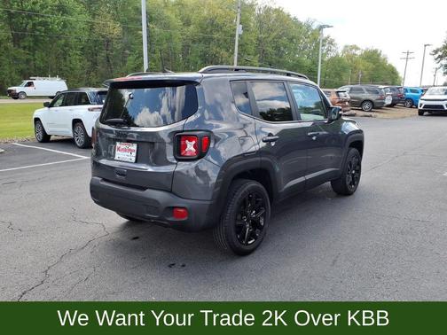 Graphite Gray 2023 Jeep Renegade Altitude