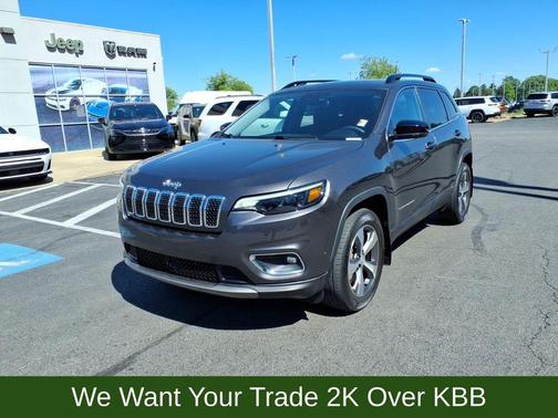 Granite Crystal Clearcoat Metallic 2022 Jeep Cherokee Limited