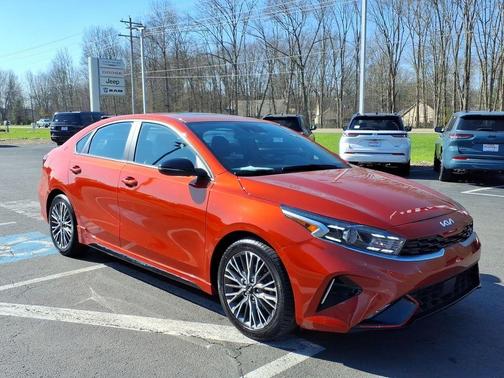 Fire Orange 2022 Kia Forte GT-Line