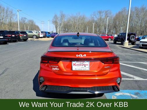 Fire Orange 2022 Kia Forte GT-Line