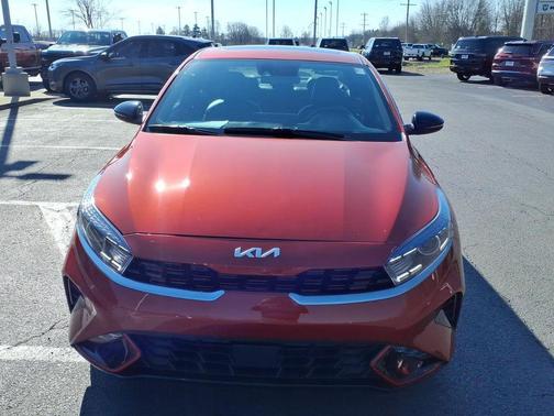 Fire Orange 2022 Kia Forte GT-Line