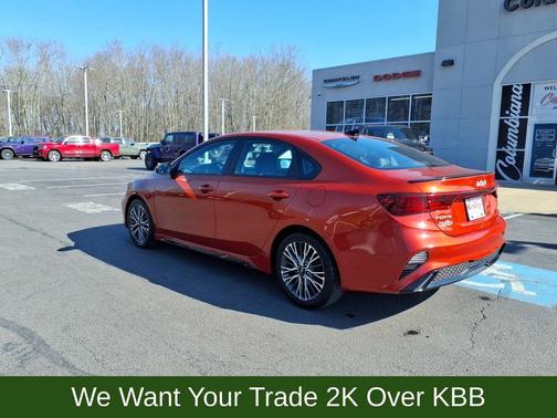 Fire Orange 2022 Kia Forte GT-Line