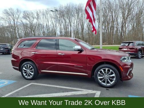 Octane Red Pearlcoat 2022 Dodge Durango Citadel