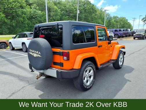 Crush Clearcoat 2013 Jeep Wrangler Sahara