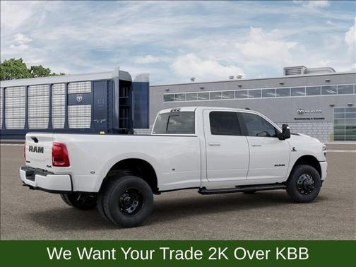 Bright White Clearcoat 2026 RAM 3500 Laramie
