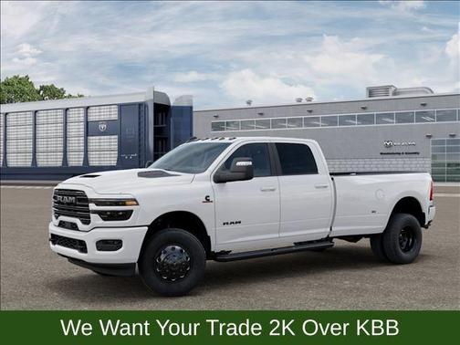 Bright White Clearcoat 2026 RAM 3500 Laramie