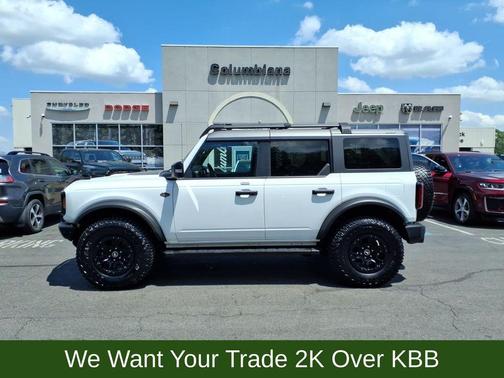 Oxford White 2023 Ford Bronco Wildtrak