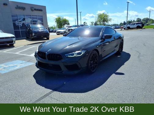 Brands Hatch Gray Metallic 2022 BMW M8 Competition