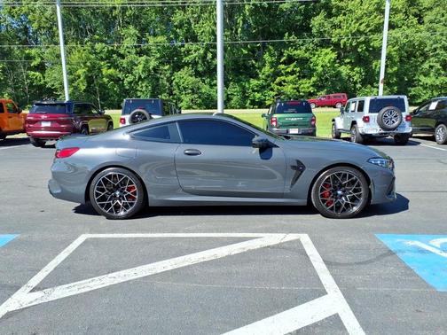 Brands Hatch Gray Metallic 2022 BMW M8 Competition