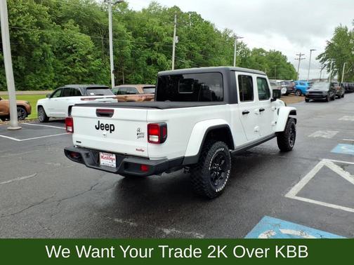 Bright White Clearcoat 2021 Jeep Gladiator Sport